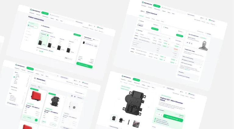 Website van Groothandel Solar op desktop en mobiel