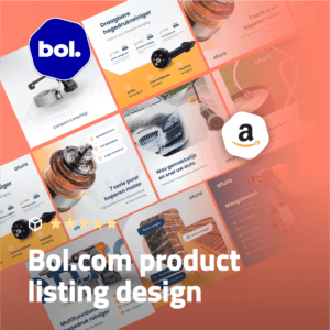 Uitgelichte afbeelding voor Bol.com listing diensten, toont een overzicht van onze expertise in het optimaliseren van productvermeldingen op Bol.com.