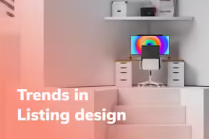 Een visuele weergave van de Listing Design Trends 2024, ontworpen door BrandMonks voor moderne e-commerce toepassingen.