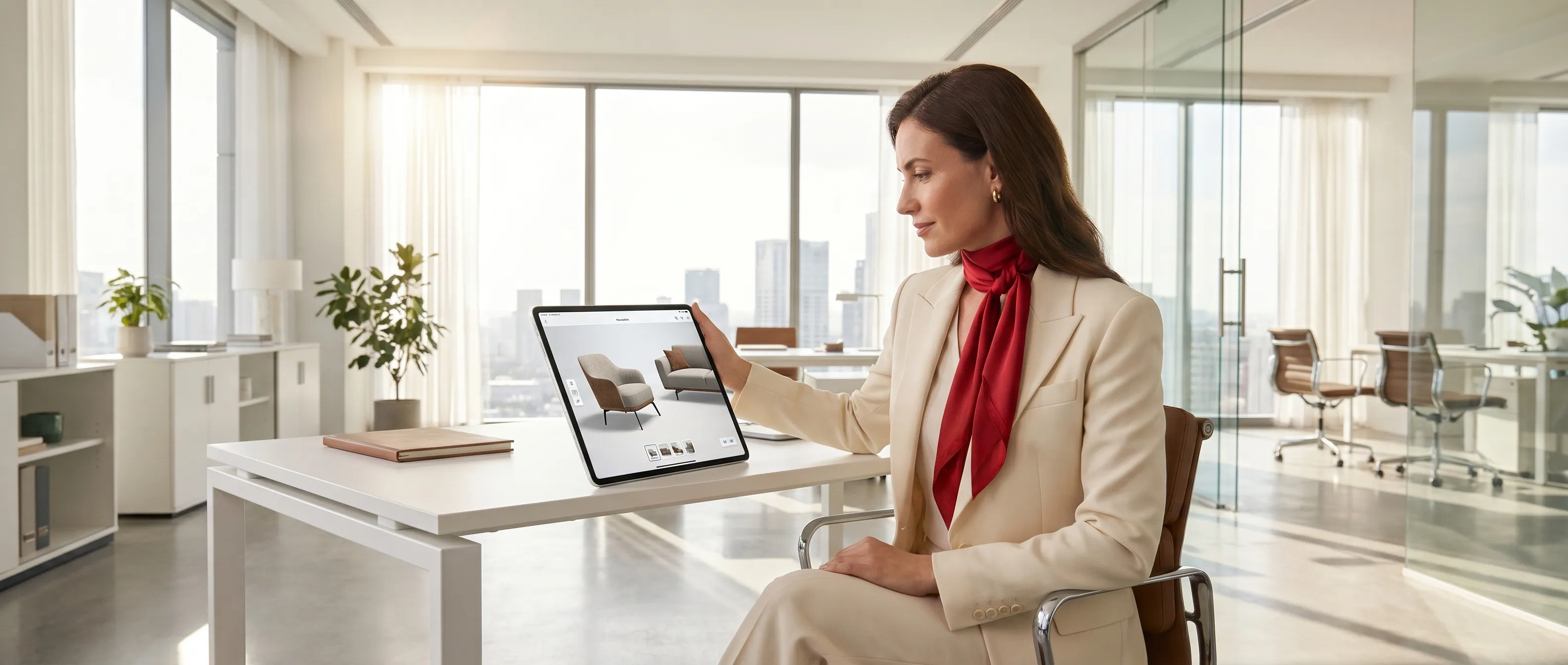 Interactieve 3d rendering e-commerce productbeelden verhogen de transparantie voor online consumenten