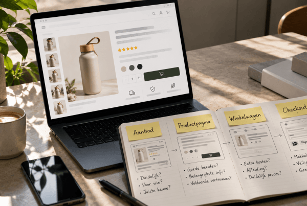 Vertrouwen webshop verhogen met reviews, keurmerken, productinformatie, professionele visuals en duidelijke checkout