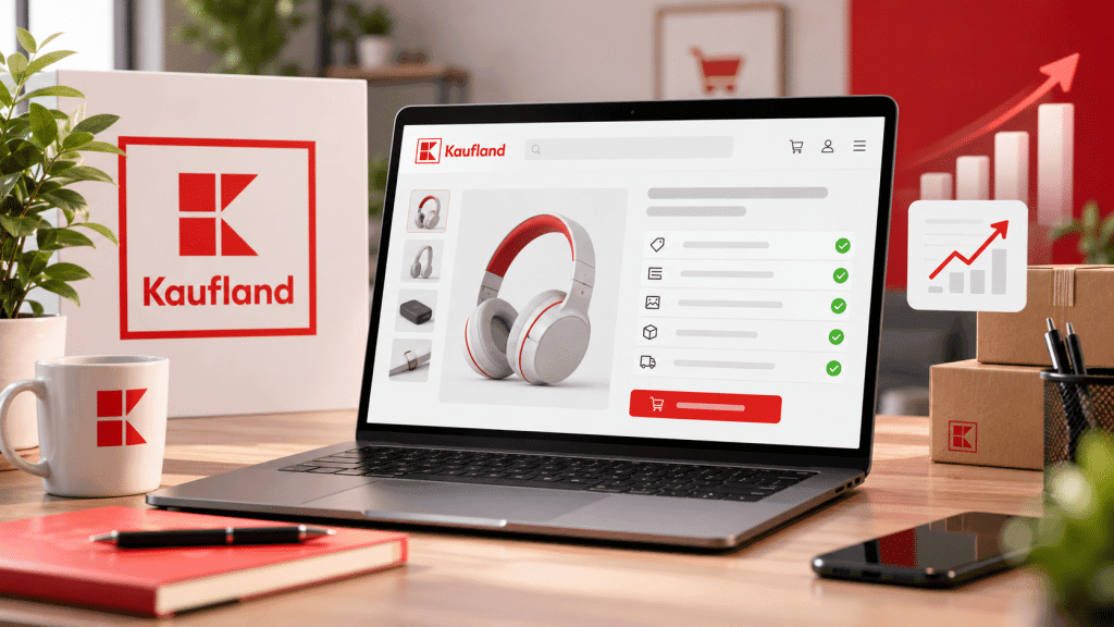 Kaufland listing optimalisatie workflow met productdata, attributen, beelden en kwaliteitscontrole voor marketplace-content