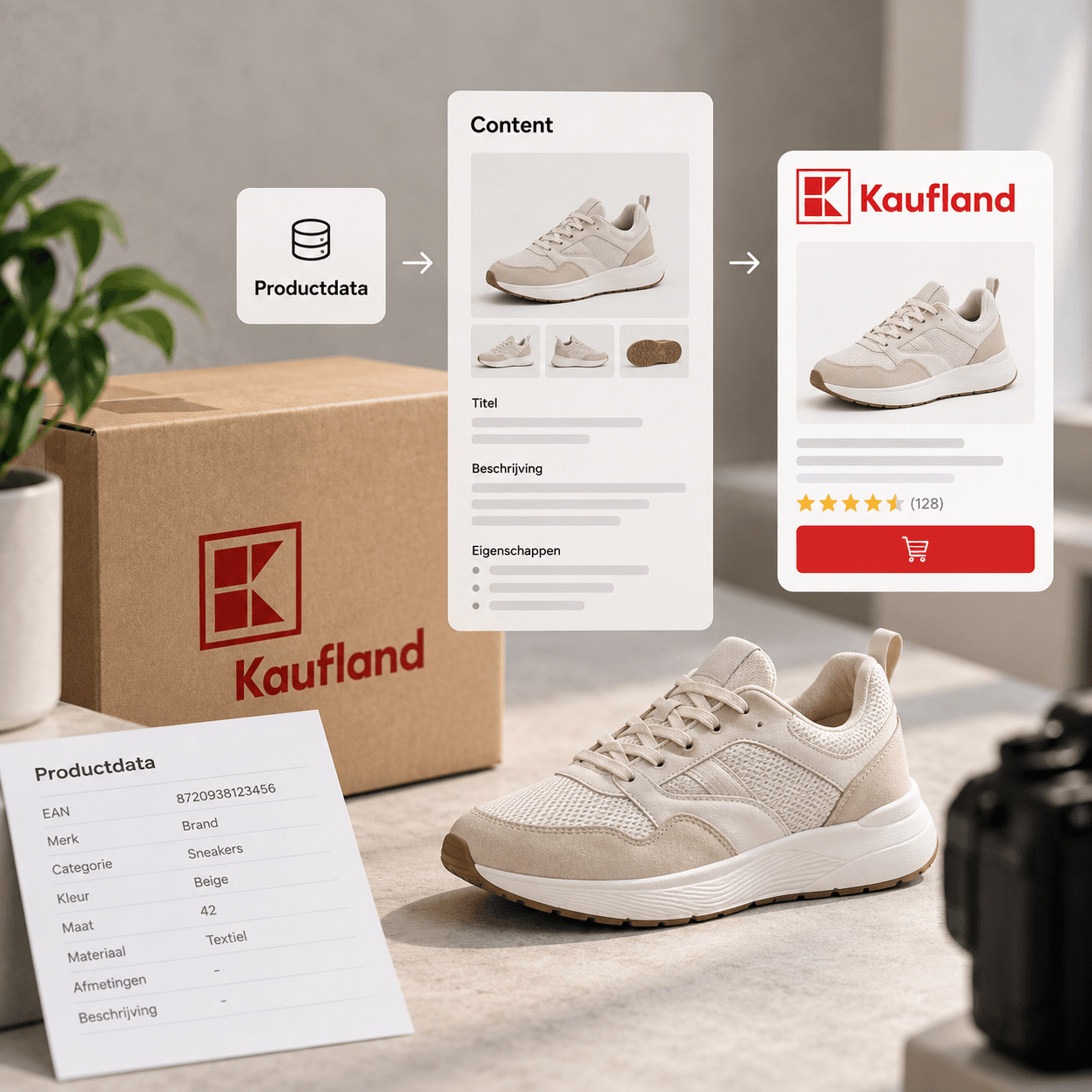 Kaufland productcontent automatiseren: sneller consistente listings voorbereiden