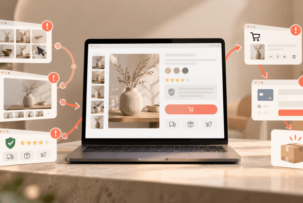 Waarom verkoopt mijn webshop niet analyse van productpagina, productbeelden, vertrouwen en checkout voor meer bestellingen